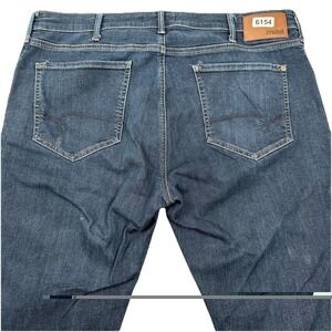 Mavi  Zach Straight Leg Jeans Mens 38x32 Blue Stretch Denim Medium Wash Classic